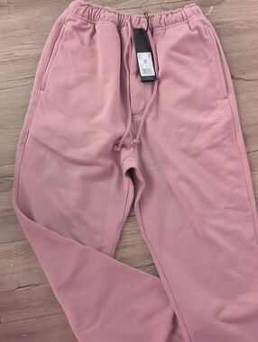Adidas Y-3 Dusty Pink Drawstring Sweatpants
